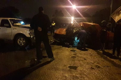 Accidente terrible en San Andrés: hay un herido grave
