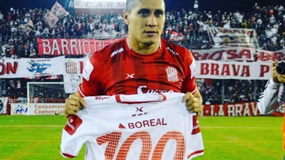 Gonzalo Rodríguez festejó 100 partidos con la camiseta de San Martín