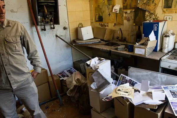 Tras 22 años, cambian las autoridades de Uocra: las fotos de cómo dejaron la sede