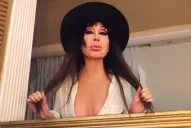 Moria Casán improvisó una sesión de fotos hot y hasta hizo topless