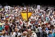 La oposición volvió a copar las calles de Caracas