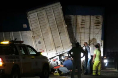 Una familia tucumana sufrió un grave accidente cerca de Las Termas