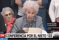 Abuelas oficializó restitución del nieto 122: esto demuestra que son 30.000 o más los desaparecidos