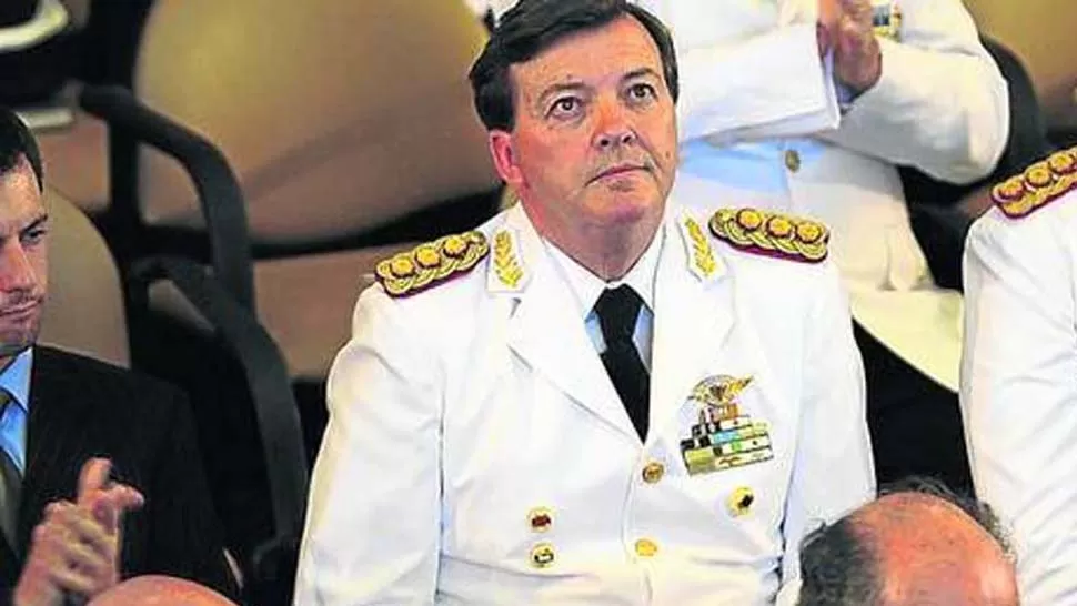 César Milani, cuando era jefe del Ejército. ARCHIVO