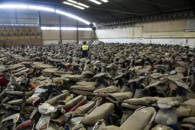 Hay más de 5.000 motos que nadie reclama y resultan un trastorno