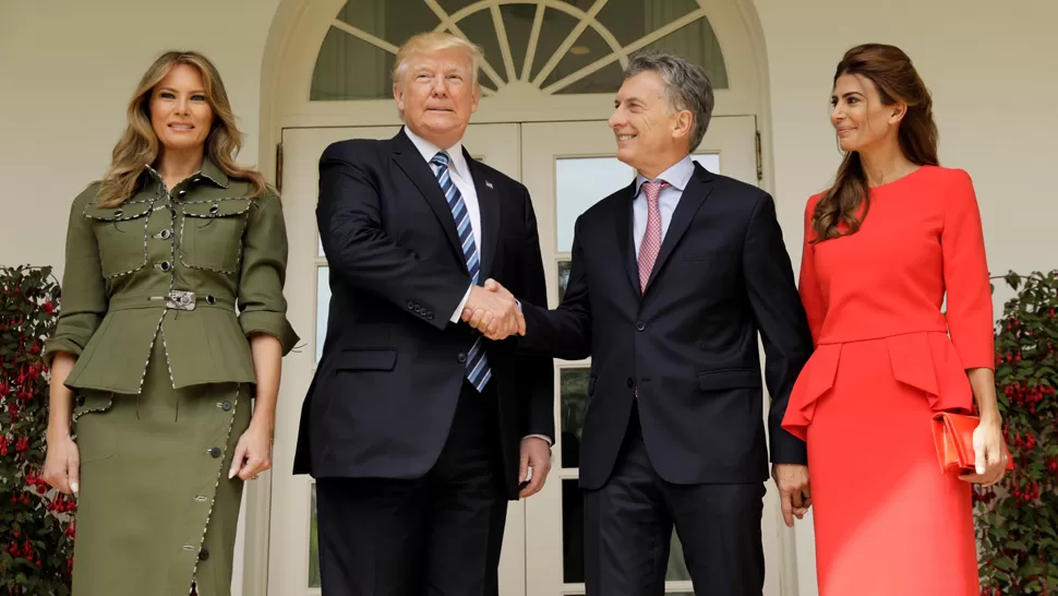 SATISFECHO. El presidente argentino se fue lleno de elogios de la Casa Blanca. REUTERS