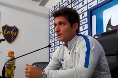 Guillermo Barros Schelotto: la vuelta de Gago nos da tranquilidad por su categoría