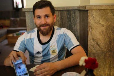Messi tiene un doble y es iraní