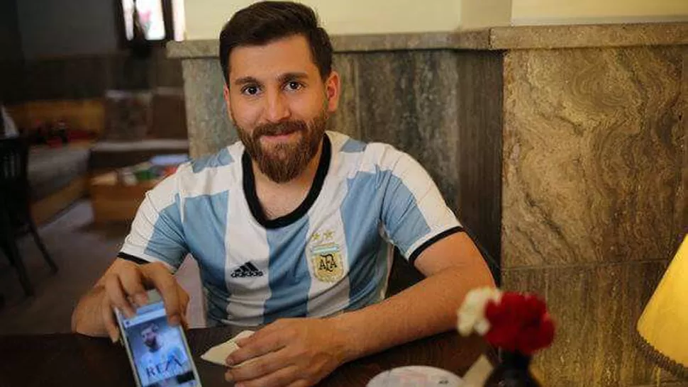 Messi tiene un doble y es iraní
