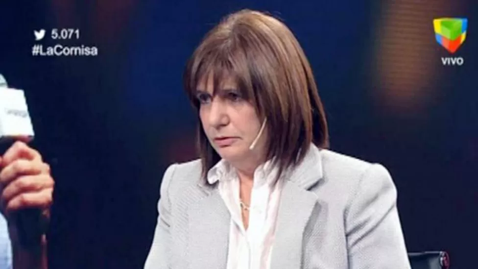 Patricia Bullrich negó los dichos de Cristina Kirchner sobre los incidentes en Santa Cruz