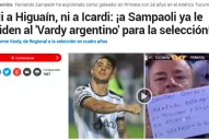 Para el diario Marca, Zampedri es el Vardy argentino