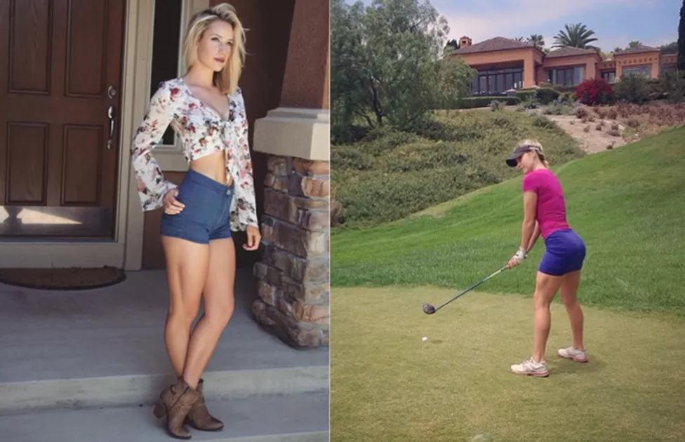 Paige Spiranac. FOTO TOMADA DE TARINGA.