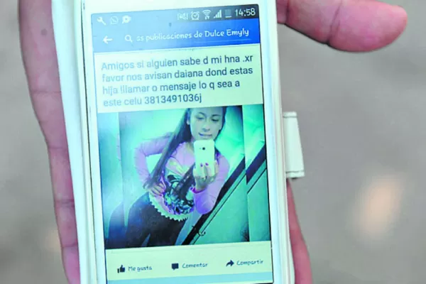Aprehendieron a cuatro personas por el caso de la adolescente que desapareció en Alderetes