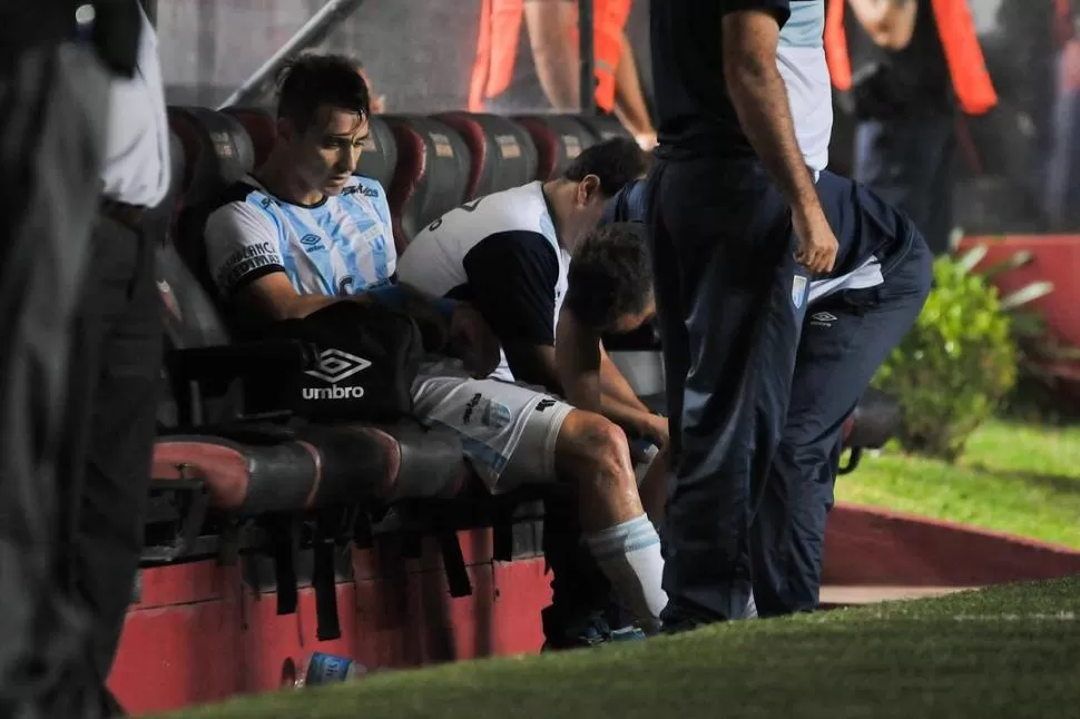 NO DRAMATIZA. Zampedri se retiró lesionado y hoy se harán estudios en la rodilla. foto de Juan manuel Baialardo (especial para la gaceta)