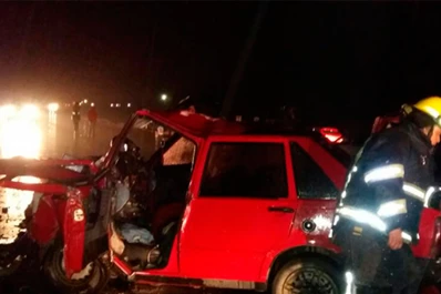 Una mujer murió en un choque frontal en la ruta 38, cerca de León Rougés