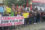 Familiares y amigos de Daiana marcharon para exigir la aparición con vida de la adolescente
