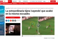 La tijera de Lentini llegó al diario Marca