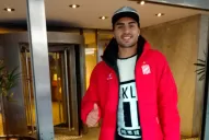 Moreira fue papá y ya se sumó a la concentración de San Martín