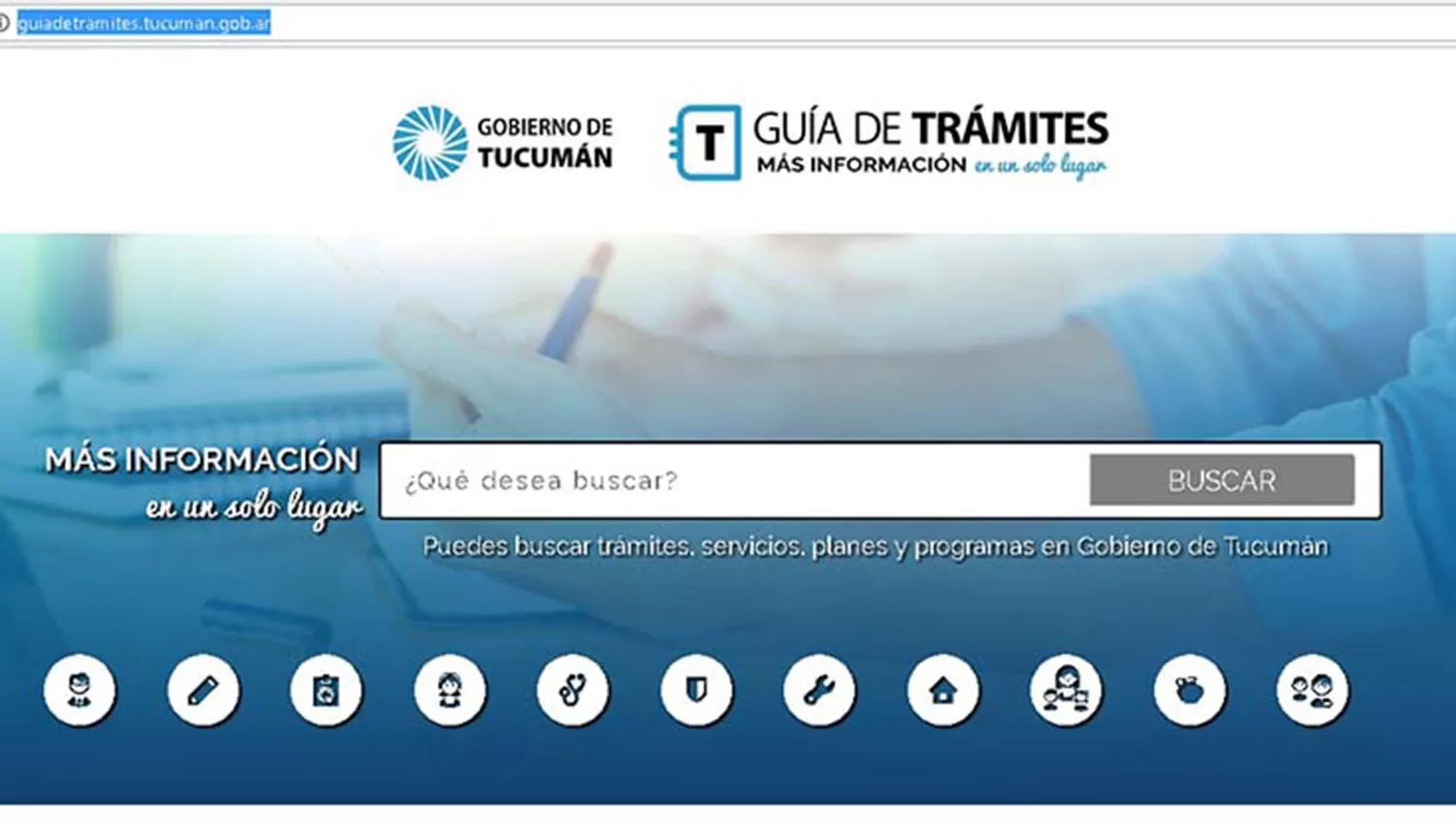 El Gobierno tucumano lanzó una guía de trámites a través de una página web