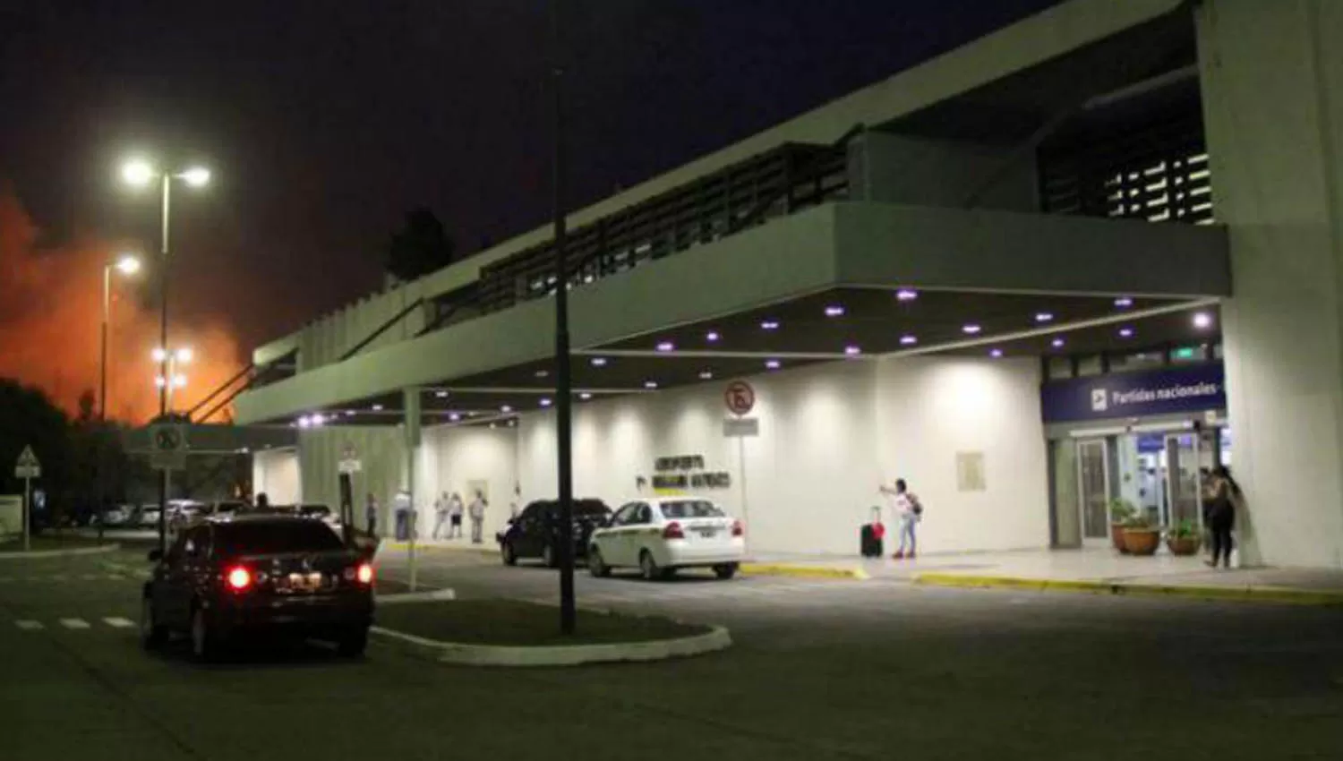 Edificio de la estación aérea de Tucumán. FOTO DE ARCHIVO. 
