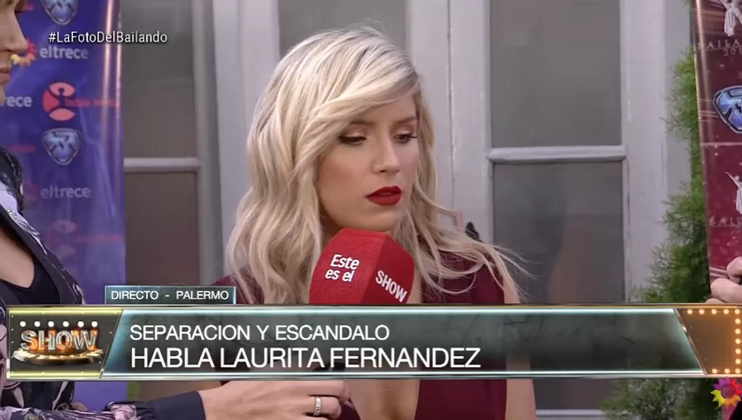 Laurita Fenández. FOTO CAPTURA DE VIDEO.