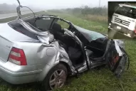 Dos hinchas de Atlético que iban a Brasil murieron en un accidente en Chaco