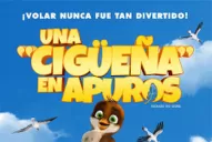 Una cigüeña en apuros