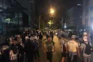 Los dueños de la noche fueron los hinchas de Atlético