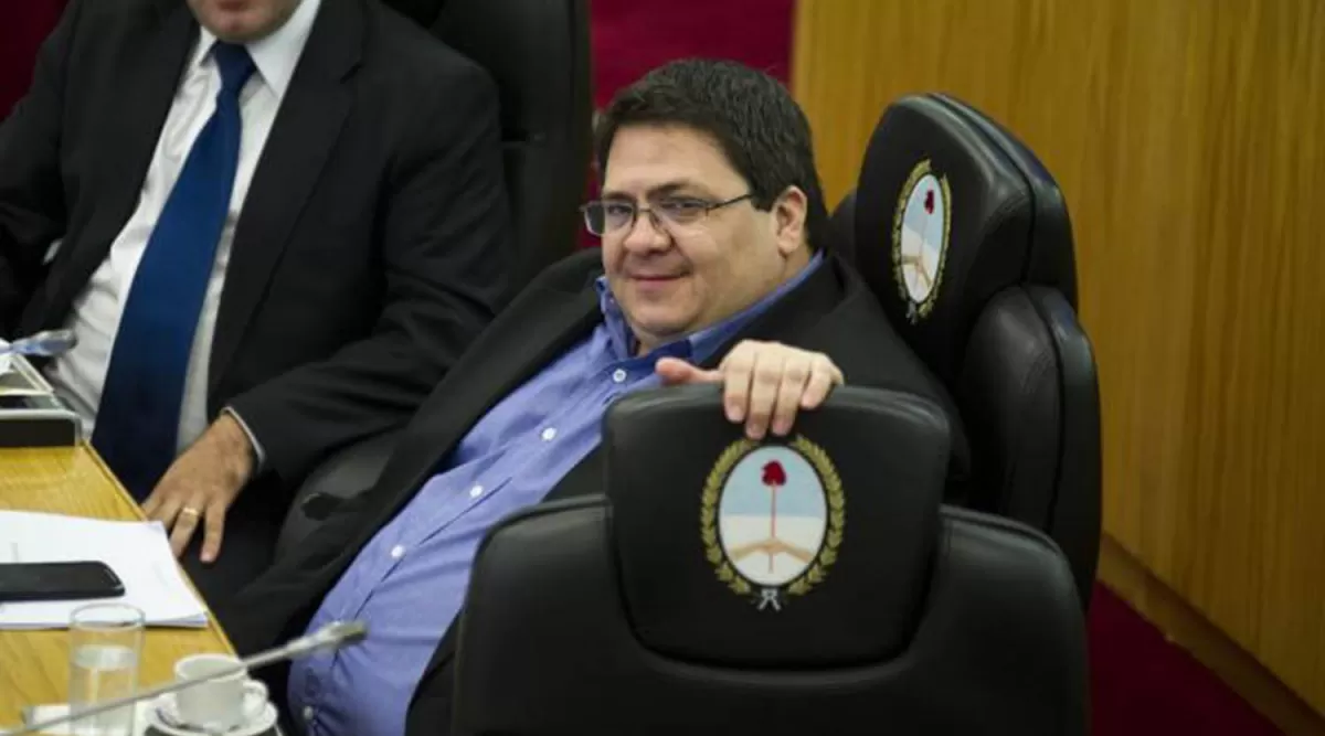 El legislador provincial, Ariel García. 
