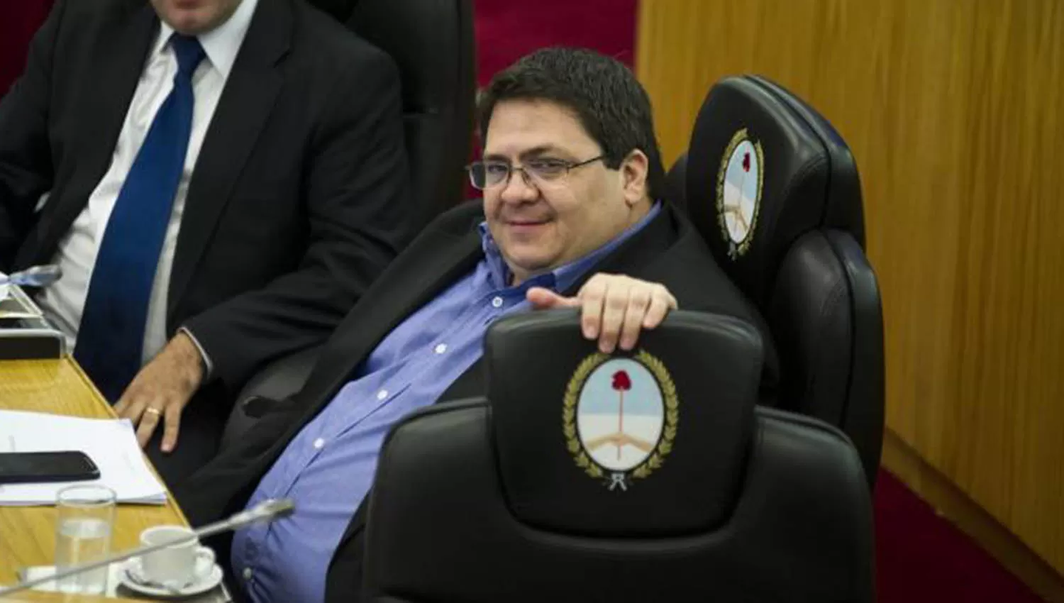 EN LA CÁMARA. El legislador provincial, Ariel García. ARCHIVO