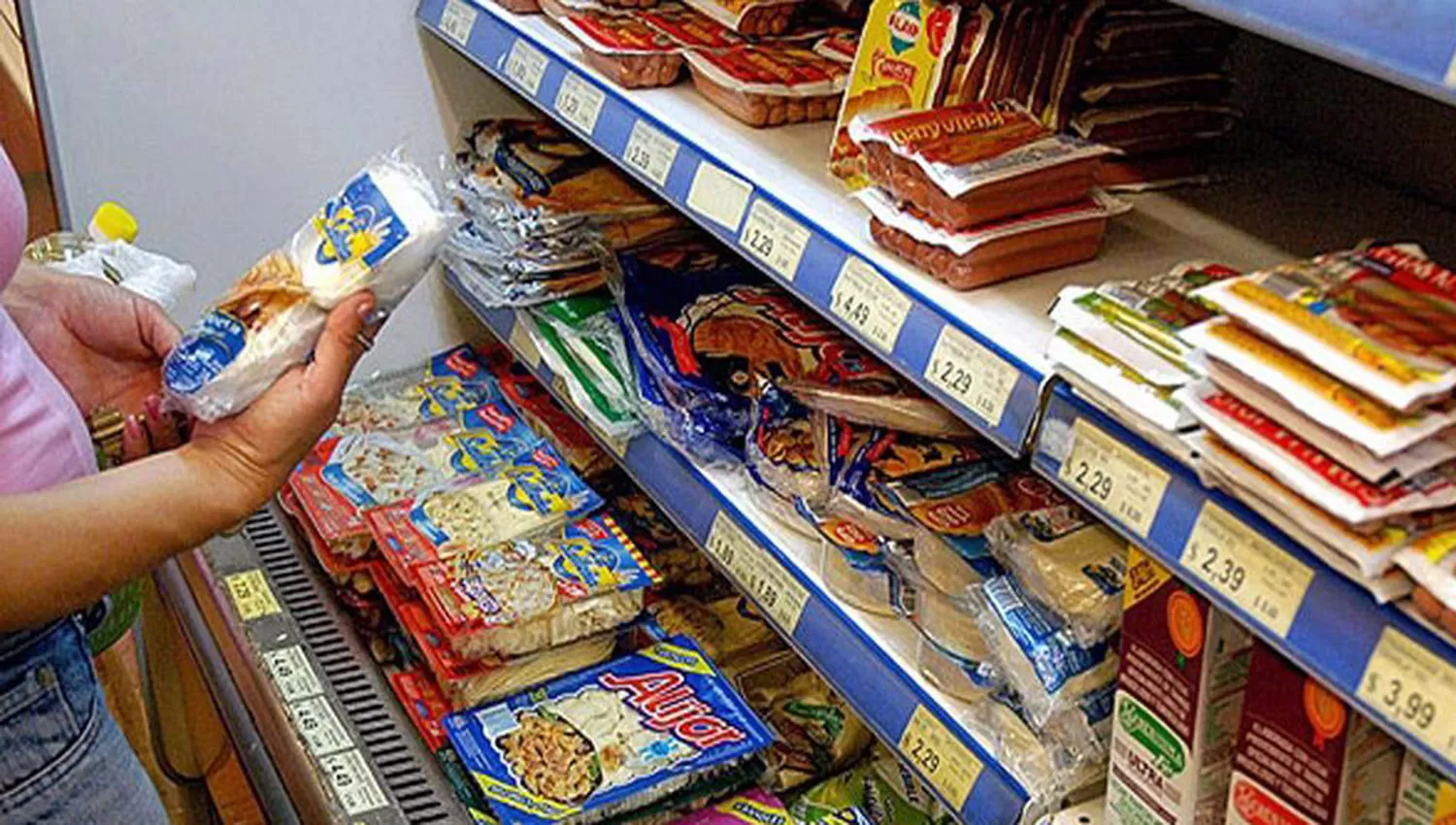 Productos de supermercado. FOTO DE ARCHIVO. 