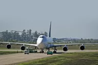 Con la nueva pista, los grandes aviones saldrán sin restricciones