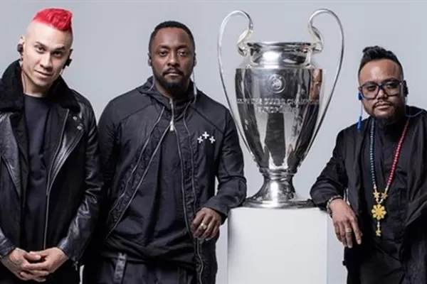 Los Black Eyed Peas se presentarán en la final de la Champions League