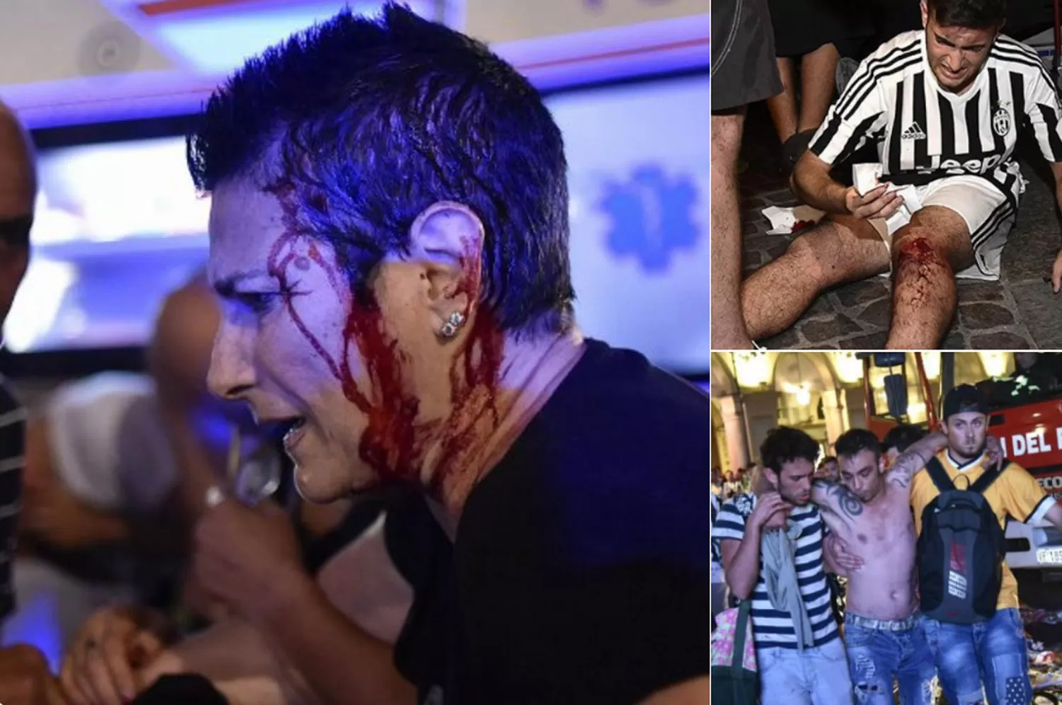 Pánico en Turín: hubo una explosión en una plaza durante la Champions