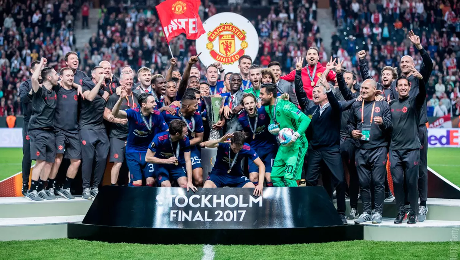 Manchester United viene de conquistar la  UEFA Europa League.
FOTO DE ARCHIVO