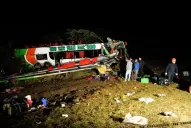 Tragedia en la Cuesta del Totoral: el chofer escuchó un ruido y perdió el control del micro