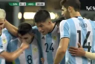 Video: reviví el primer gol de Joaquín Correa con la Selección Argentina