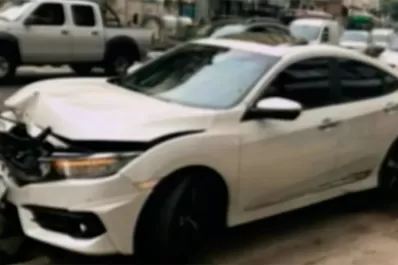 El Polaco y Silvina Luna protagonizaron un accidente: estamos perfectos