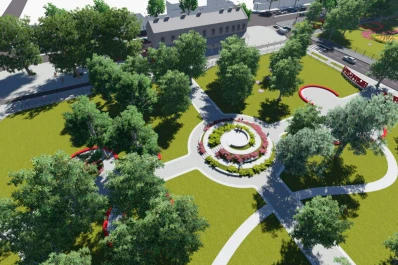 En fotos: así será el parque cerrado que se hará en la ex estación de El Provincial