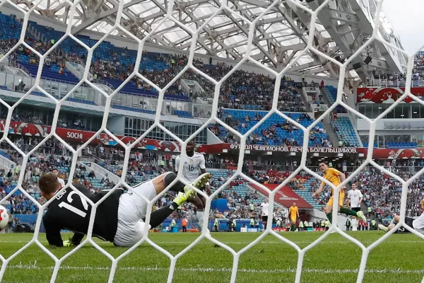 Alemania derrotó a Australia ajustadamente en su debut en la Copa Confederaciones