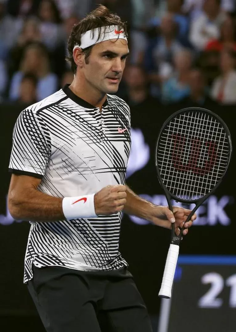GLORIA. Federer quiere su octavo título en el segundo Grand Slam del año. reuters 