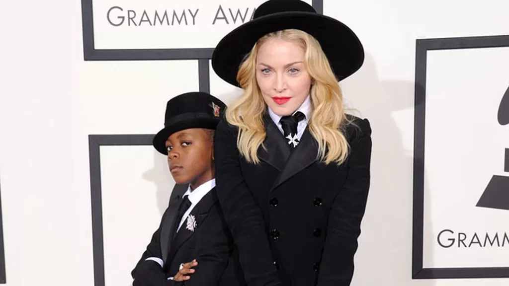 FAMILIA. Madonna y su hijo David. (FOTO DIVINITY)