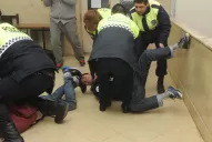 Luego de recibir una condena por homicidio, los Cabrera se pelearon con la guardia policial