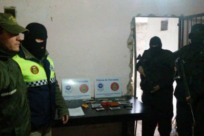 Barrio Sur: secuestran droga, dinero y armas en un allanamiento