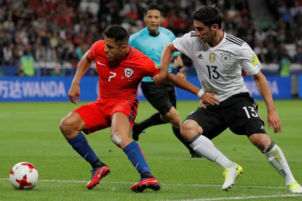 Alemania y Chile quedaron a mano por la Copa Confederaciones
