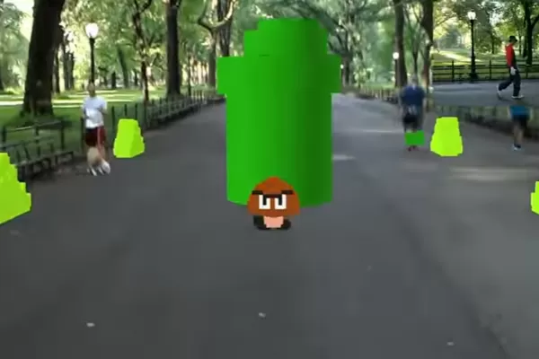 Crean una versión de Súper Mario Bros para realidad aumentada