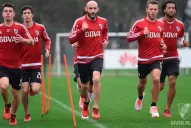 Lux y Pinola ya se entrenan en River, que está cerca de sumar a Ignacio Scocco