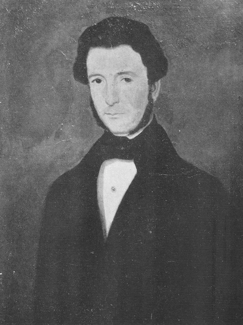 JUAN PABLO FIGUEROA. El presidente del Tribunal de Alzadas de Tucumán, en un retrato de Amadeo Gras. 