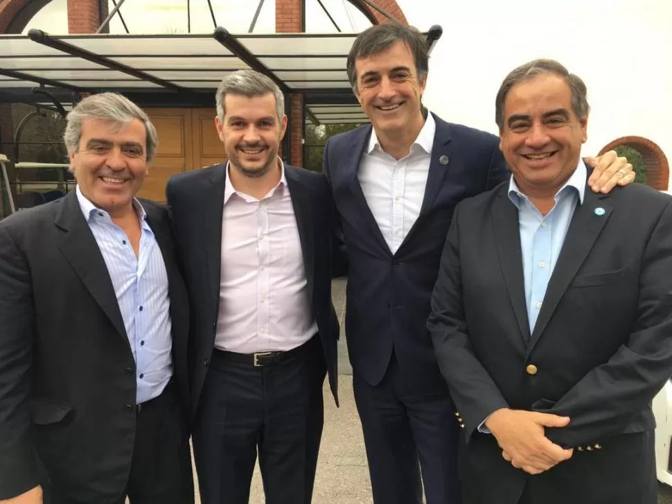 CAMBIOS. Cano es precandidato a diputado por Tucumán, Bullrich por Buenos Aires y Martínez por La Rioja.  twitter @JCanoOK