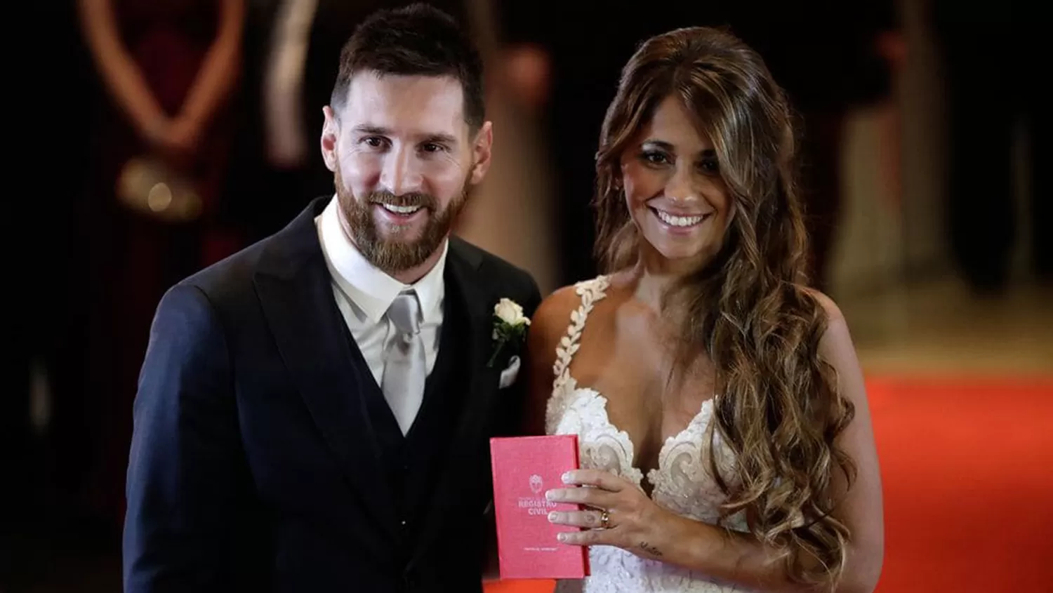 Lionel Messi y Antonela Rocuzzo. FOTO TOMADA DE INFOBAE